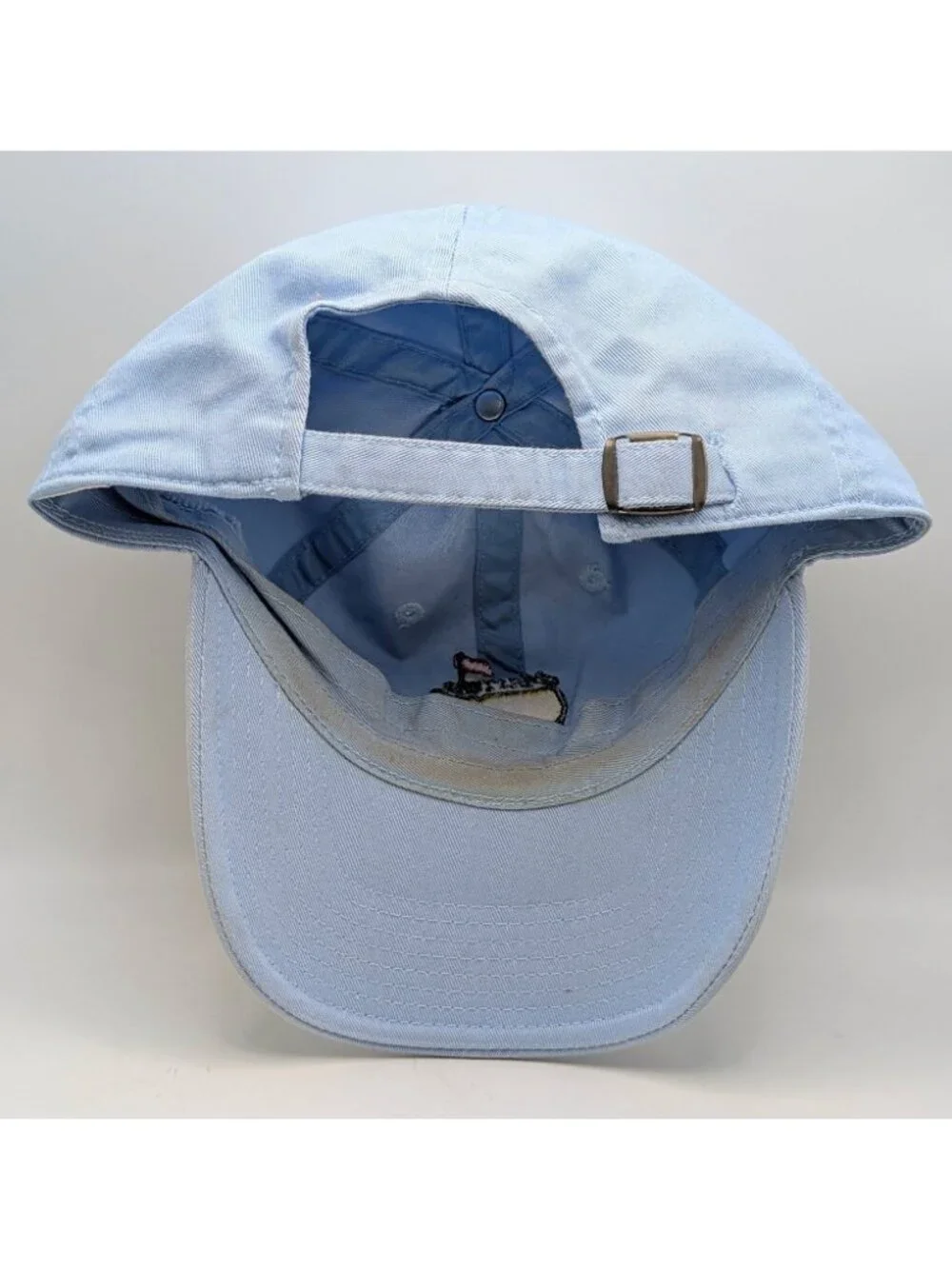 American Needle Masters Golf Hat Light Blue Adjustable Strap Back Unisex Cap